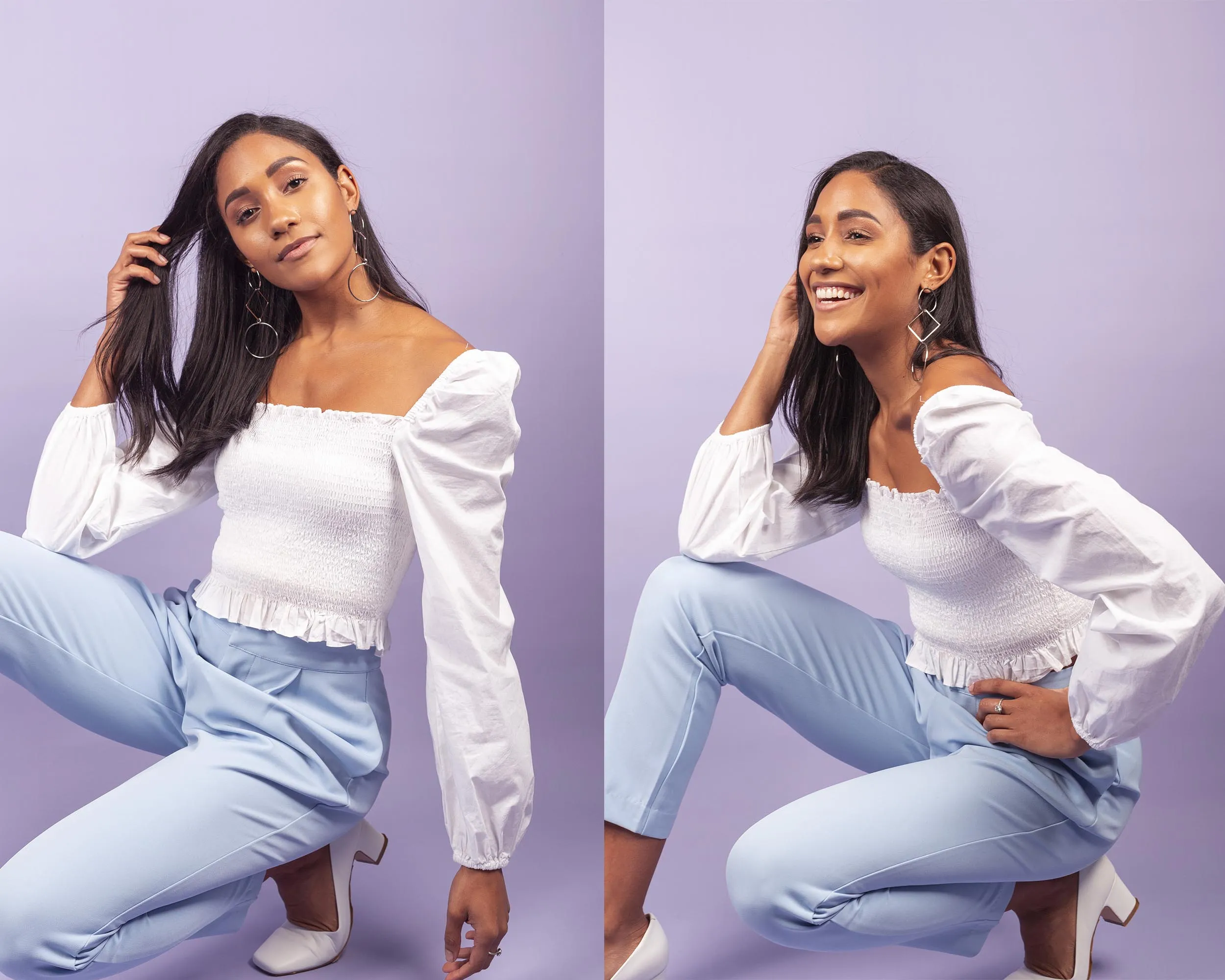 Paper Roll Photography Studio Backdrop Full Length (2.7 x 10M) - Fresh Lavender Purple