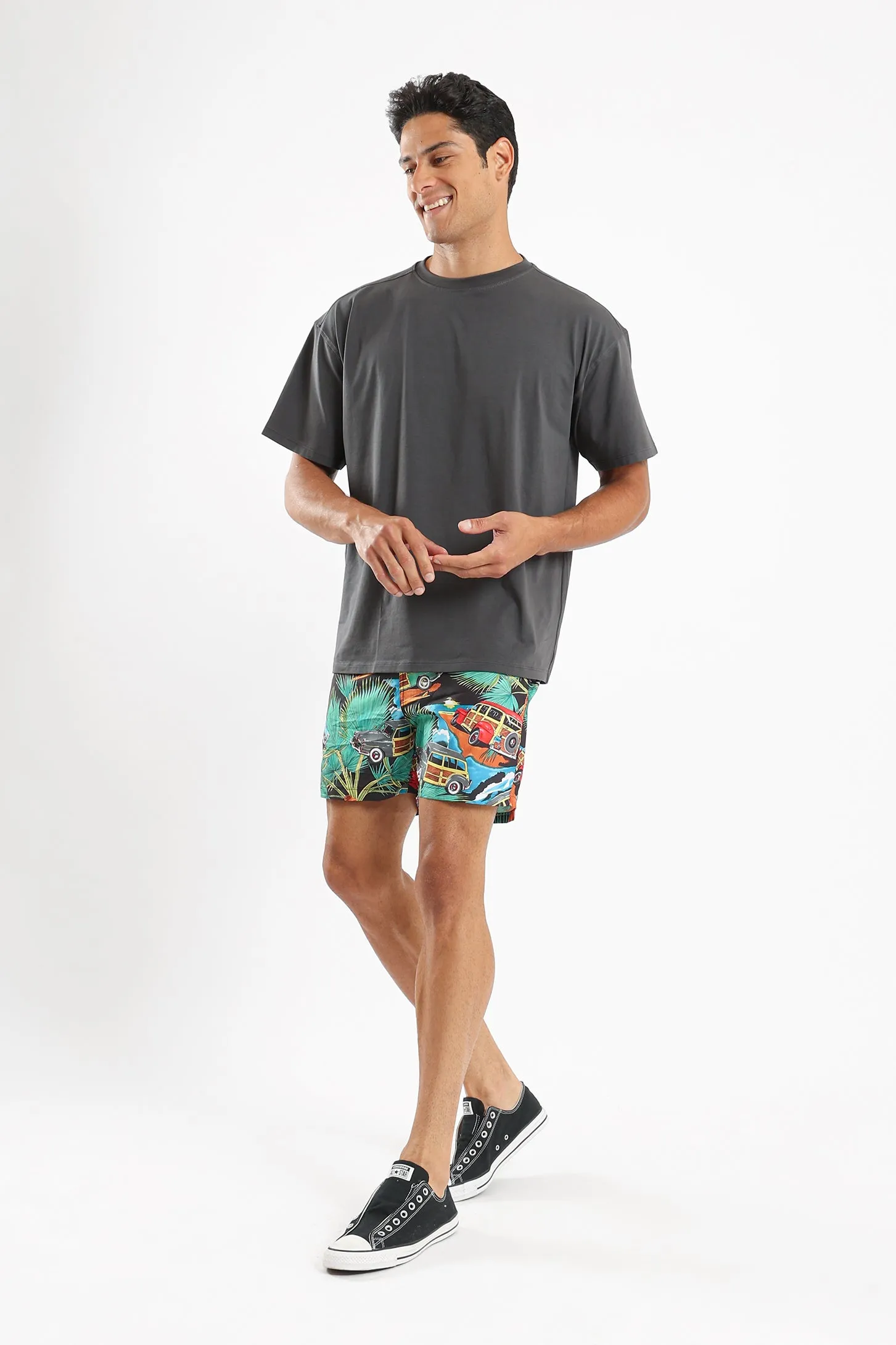 PURE COMFORT OVERSIZED TEE - GREY