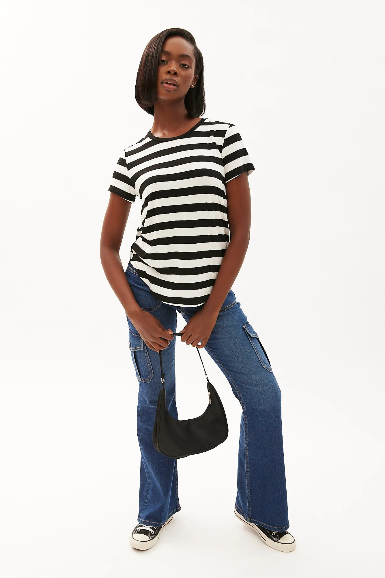Relaxed Crew Neck Tee