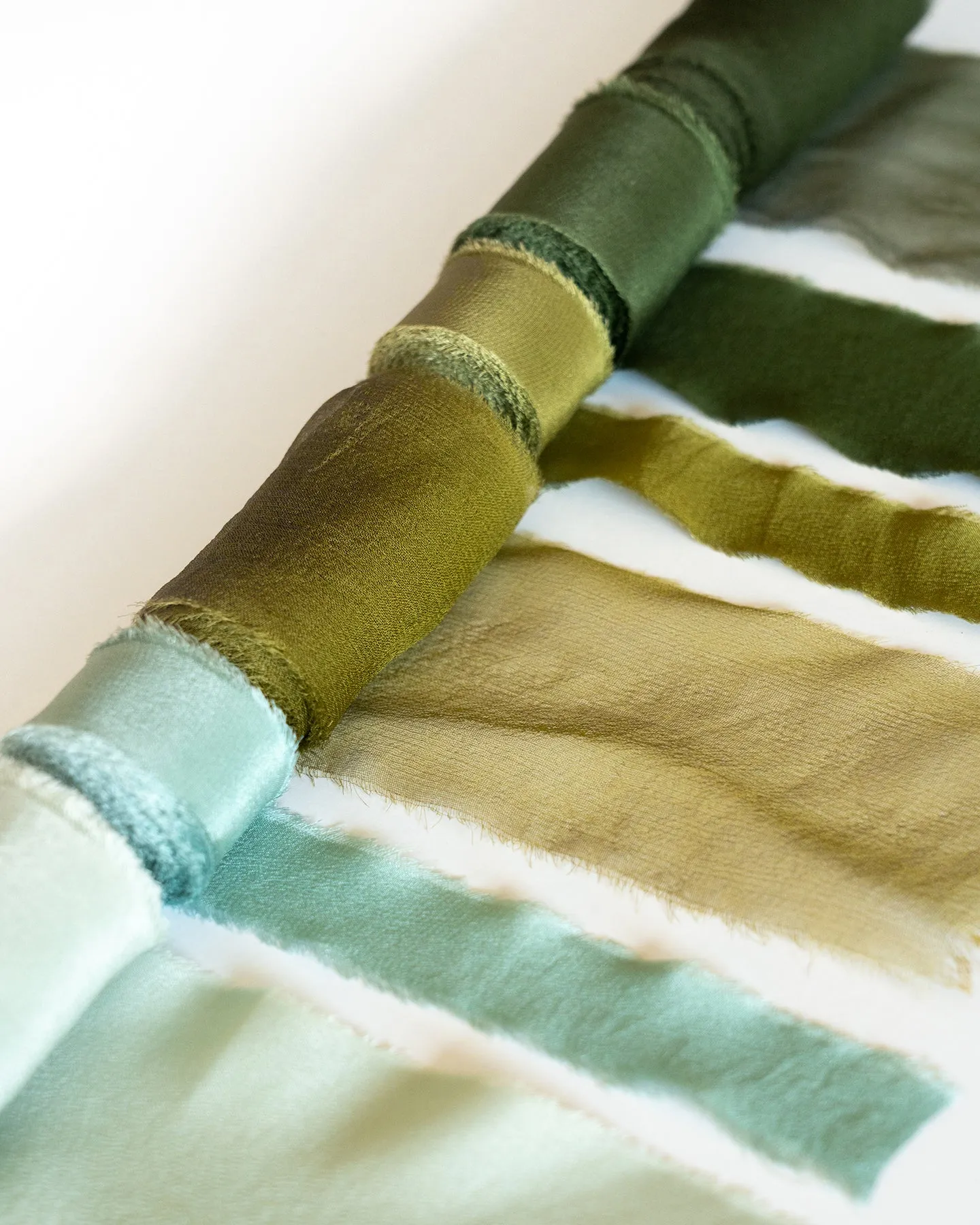 Silk Classic Ribbon in Celadon