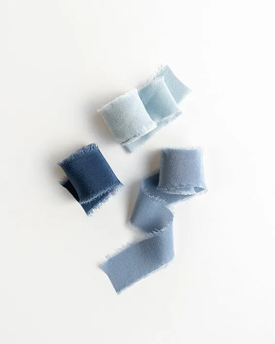 Silk Classic Ribbon in Storm
