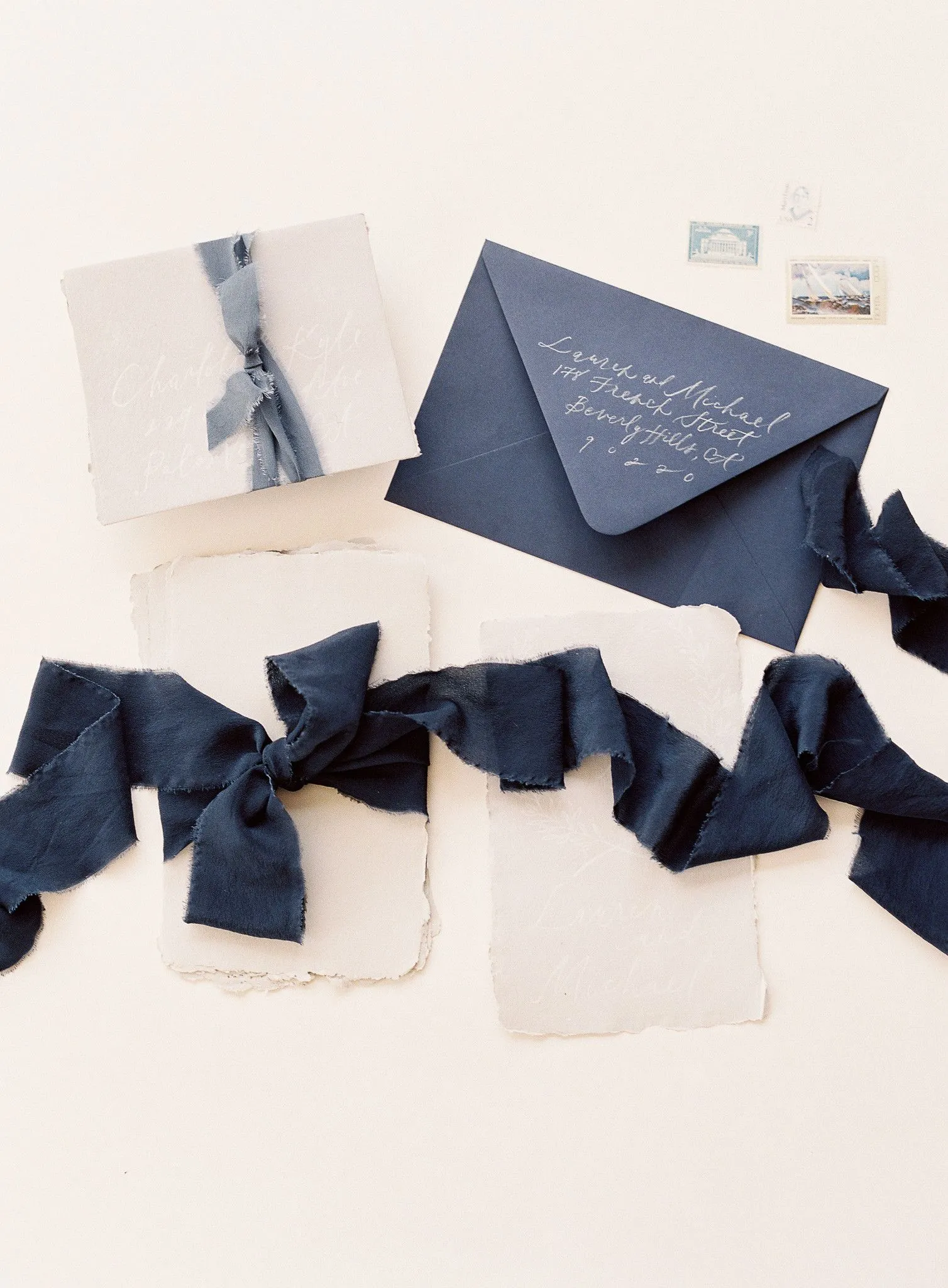 Silk Classic Ribbon in Storm