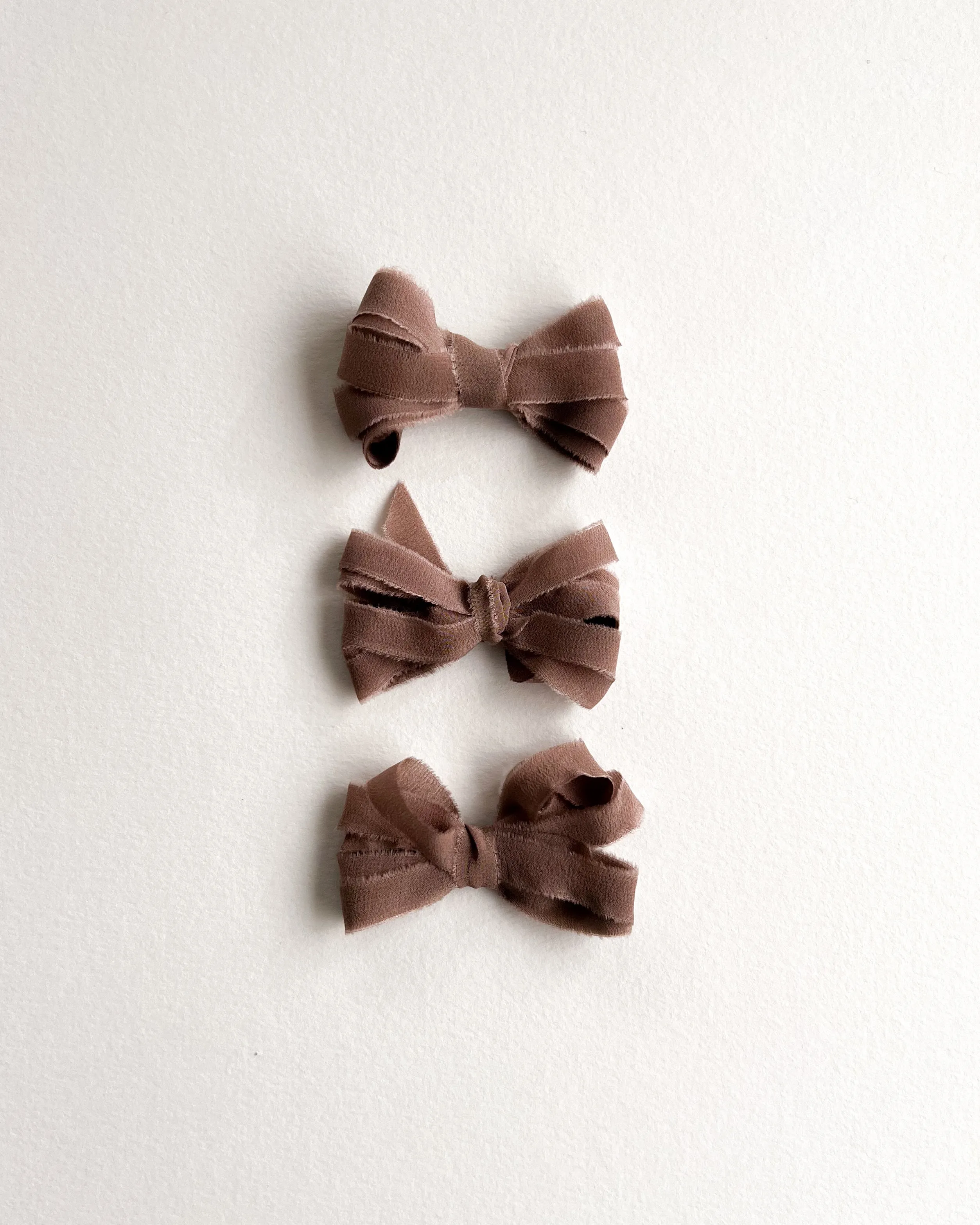 Silk Ribbon Trim in Mushroom