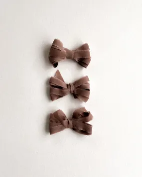 Silk Ribbon Trim in Mushroom