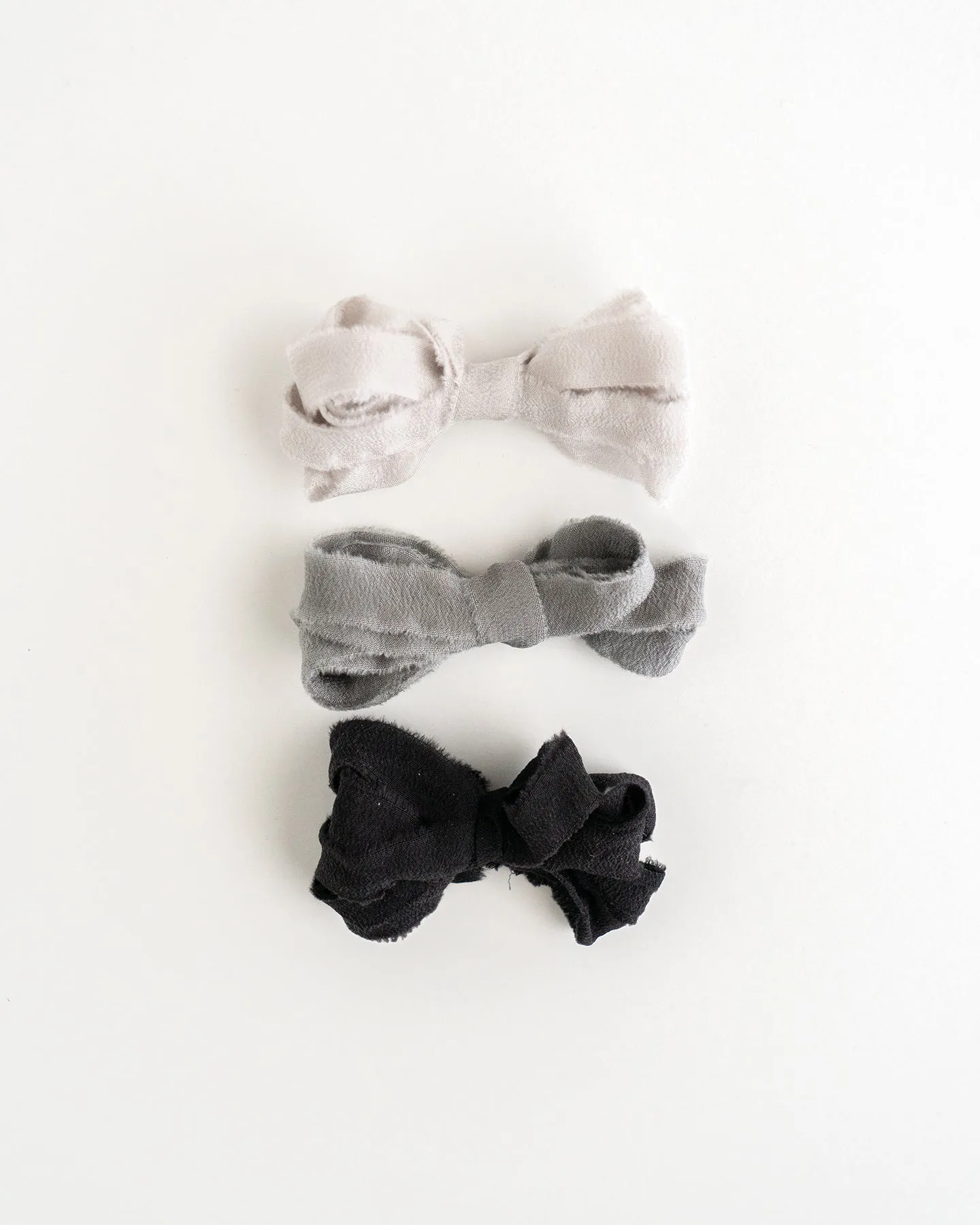 Silk Ribbon Trim in Stone