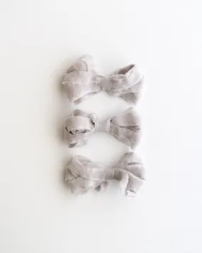 Silk Ribbon Trim in Stone