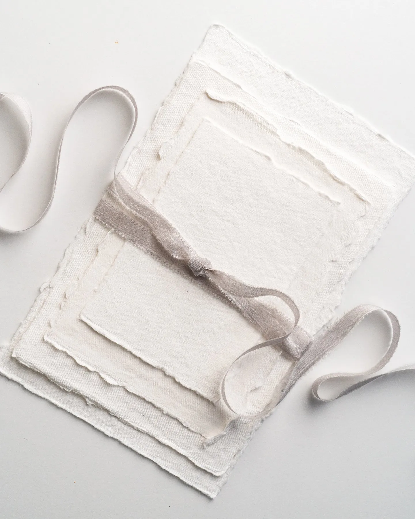 Silk Ribbon Trim in Stone
