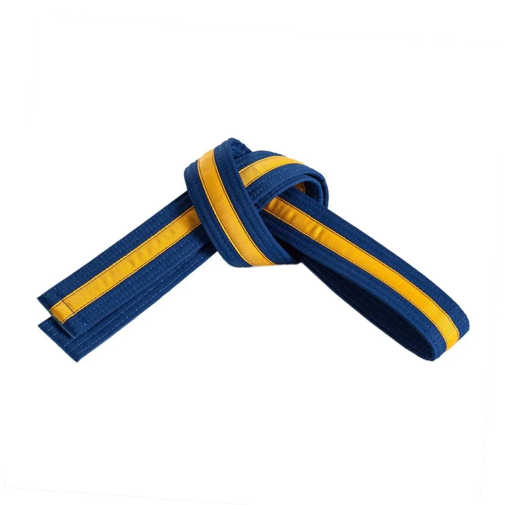 Single Wrap Striped Belt