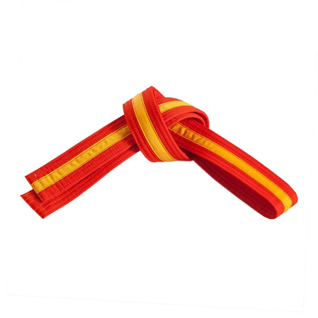 Single Wrap Striped Belt