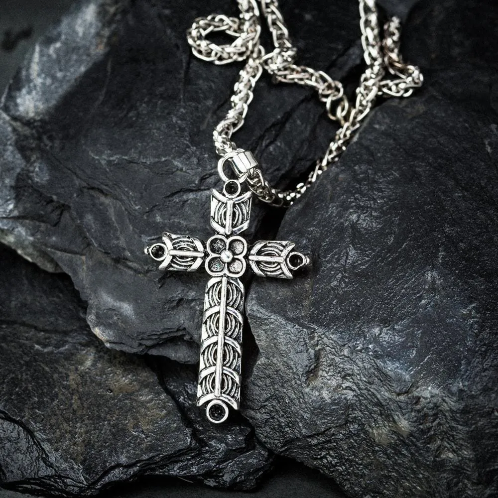 Stainless Steel Athelstan's Cross Necklace