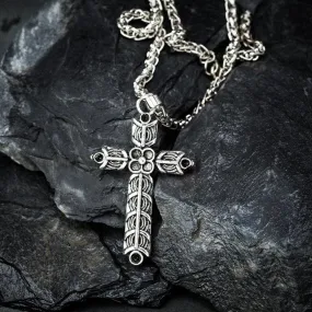 Stainless Steel Athelstan's Cross Necklace