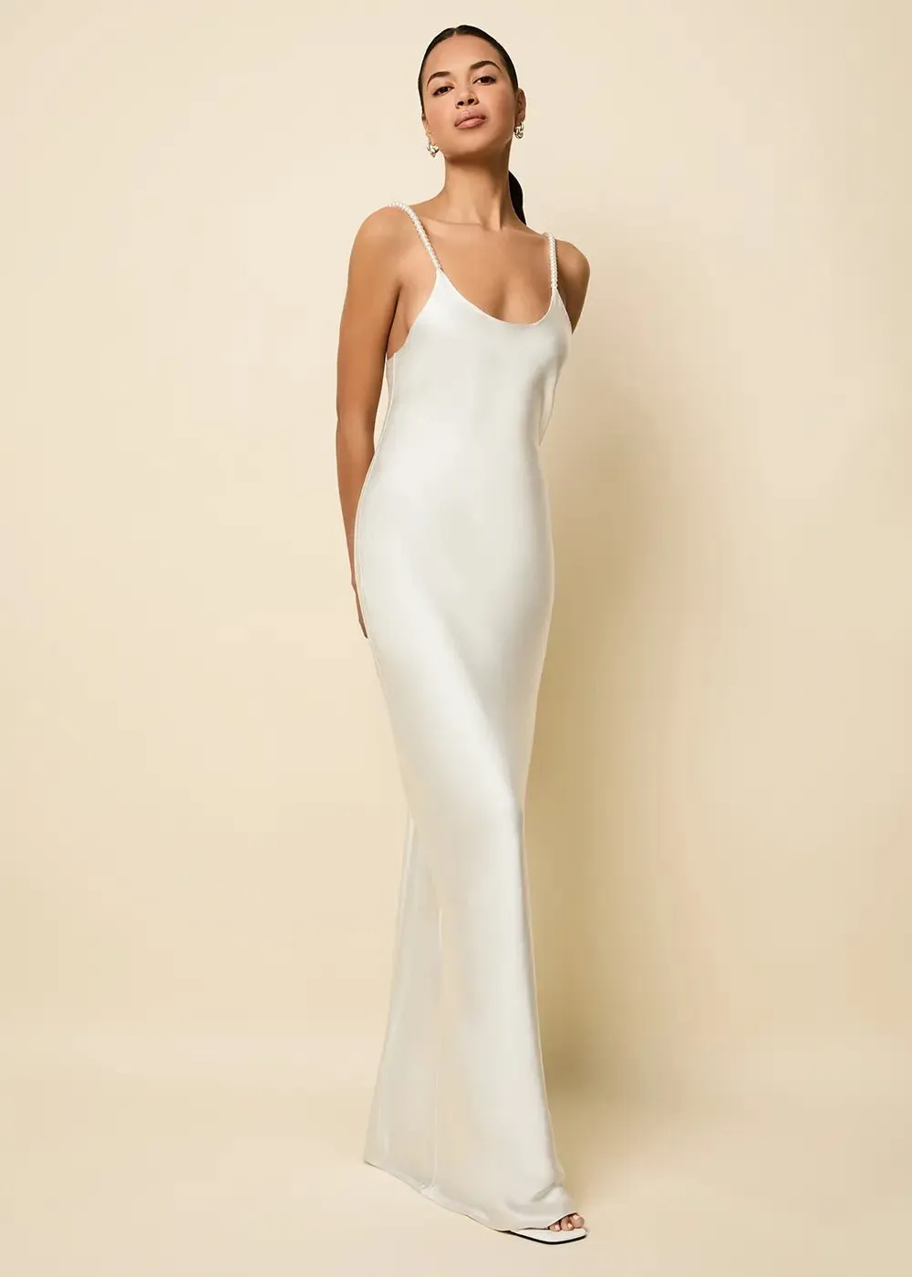The Selena Satin Dress