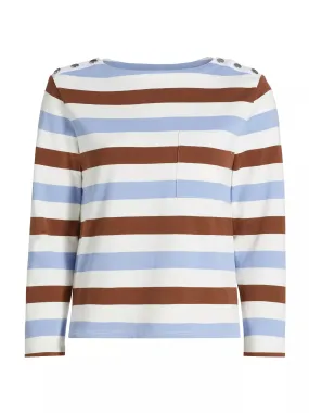 VERONICA BEARD HOVEY TOP WITH POCKET
