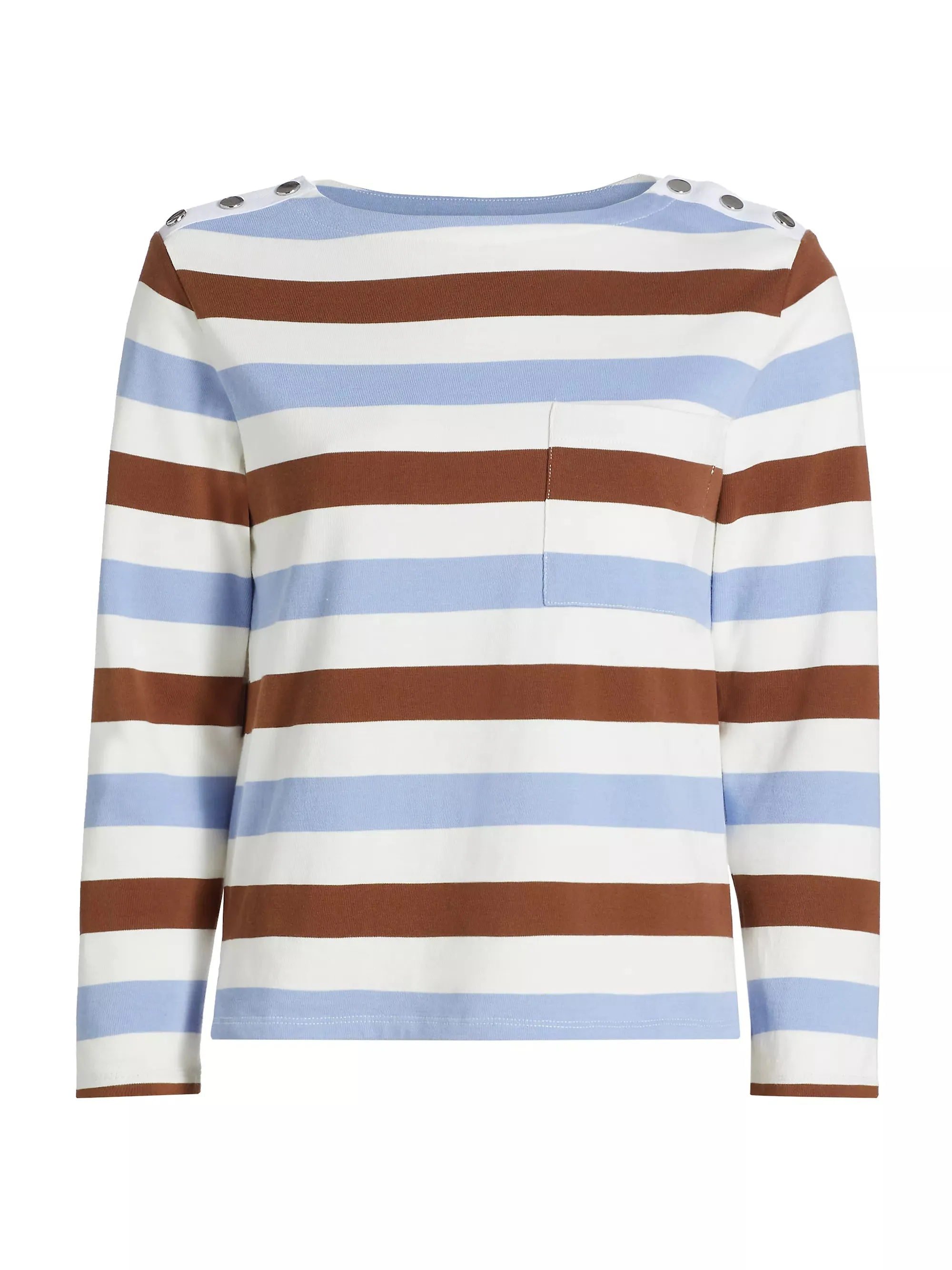 VERONICA BEARD HOVEY TOP WITH POCKET
